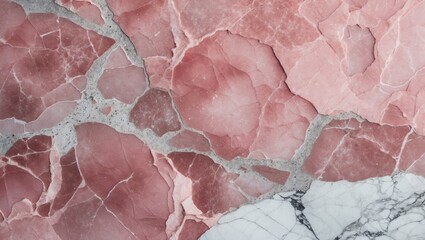 Aufkleber - Luxury pink marble texture background featuring soft onyx patterns and delicate vein details, ideal for ceramic tile design.