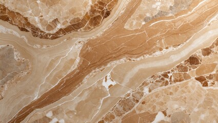 Aufkleber - Beige marble texture background with natural veins ideal for graphic design and interior decor applications