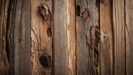 Poster - Natural weathered wood texture background with a mix of light and dark tones, perfect for design and decorative projects.
