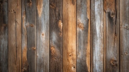Poster - Textured wooden background showcasing a blend of dark and light shades ideal for modern and vintage design applications.