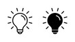 © avaicon - Lamp icon vector. Light bulb sign and symbol. idea symbol.