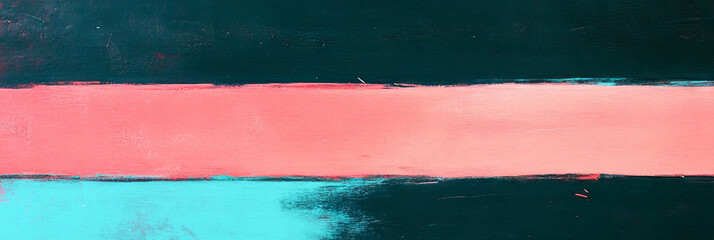 Poster - Vibrant horizontal stripes in abstract texture design for artistic background