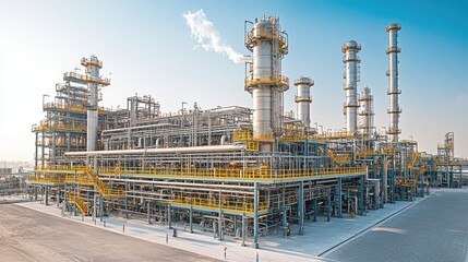Poster - Petrochemical facility with advanced heat recovery and energy-efficient systems