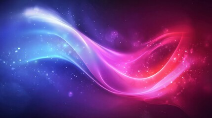 Aufkleber - Vibrant flowing waves of color combine to create a mesmerizing abstract design. Generative AI