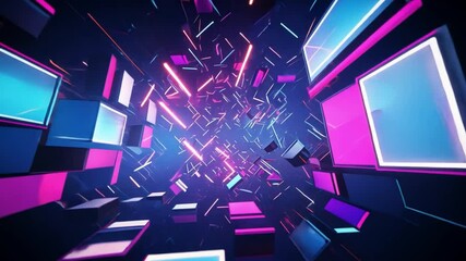 Wall Mural - abstract technology background