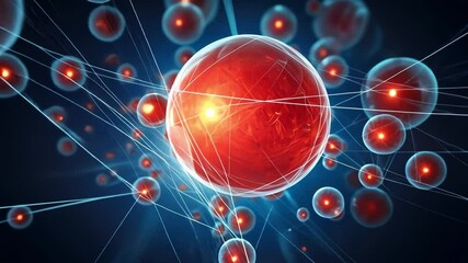 Wall Mural - abstract background with globe