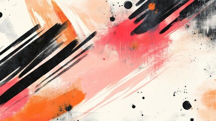 Poster - Creating vibrant art bold watercolor brush strokes art studio visual artwork creative space artistic perspective watercolor techniques