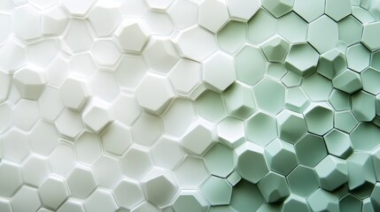 Poster - Creating a vertical gradient over hexagon bokeh transition digital art online graphic design virtual space abstract aesthetics