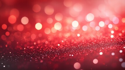 Poster - Artistic expression studio digital artwork abstract environment close-up view vibrant red concept