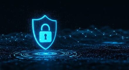 Cyber ​​security and data protection, internet network security, protect business and financial transaction data from cyber attack, user private data security encryption. Generative AI