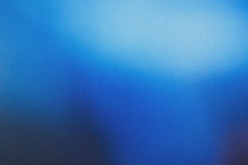 Poster - Amazing Dark Blue Light Blur Gradient With Noise Grain Textured, Good For Flyer, Poster