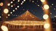 © paukan - Night tent party lights event