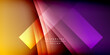 © antishock - Expressive poster with shadow lines. Features technology, minimalist, and business themes, bright vibrant color schemes