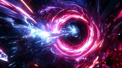 Poster - Colorful abstract background featuring a vibrant spiral design in various shades and tones for artistic projects