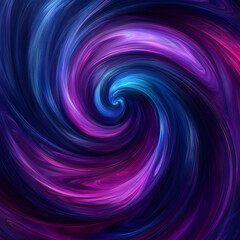 Fototapete - Purple and blue wallpaper with a colorful swirl