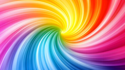 Poster - Colorful abstract swirl background with vibrant hues and dynamic motion for creative design projects