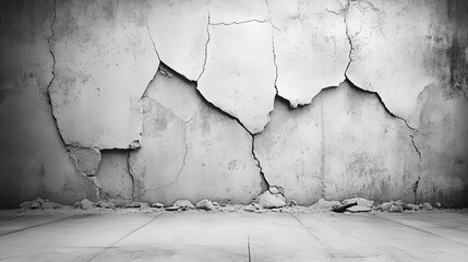 Poster - abstract grunge concrete wall distressed texture background