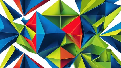 Poster - abstract geometric background,abstract background with triangles