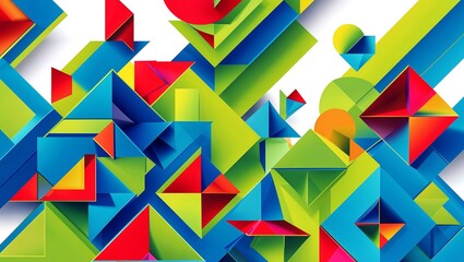 Poster - abstract geometric background,abstract background with triangles