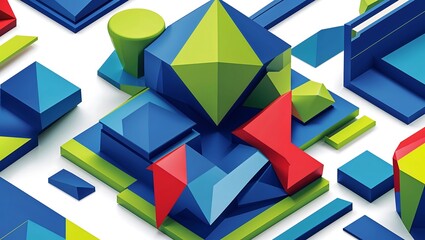 Poster - abstract geometric background,abstract background with triangles