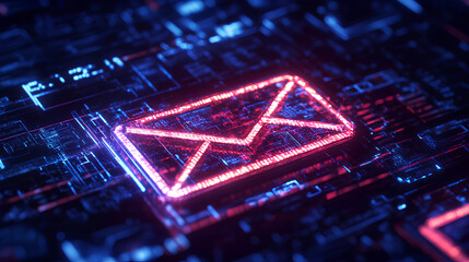 Poster - Scam fraud security warning crime internet technology phishing online alert digital risk protection 3d threat background with danger message spam cyber concept hacking attack email sms caution symbol