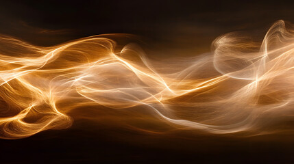 Poster - Abstract light blur effect on a dark background creating a dynamic visual texture and depth