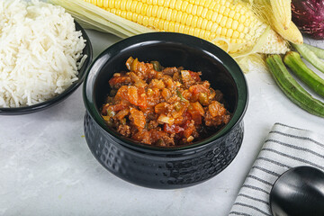 Canvas Print - Mexican cuisine - Chili Con carne