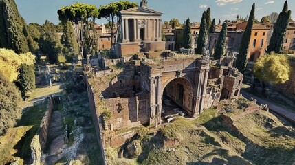 Poster - AI tool that generates 3D models of historical landmarks based on old photographs or maps, helping preserve cultural heritage in digital form.