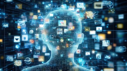 Poster - AI-based social media platform that customizes content feeds based on real-time analysis of trends, user interactions, and preferences.