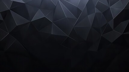   Abstract Black Triangle Background
