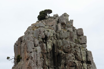 Naklejka na meble Rocky Cliffs of Tasmania Background