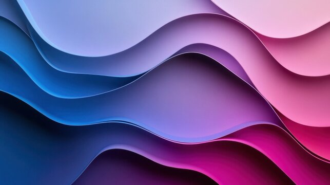 Elegant display of gradient color swatches, leaving a portion of the image blank for text placement.