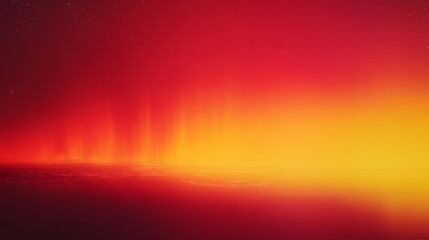 Poster - Vibrant abstract gradient, warm red and orange hues blending seamlessly, ideal for modern digital backgrounds or art projects.