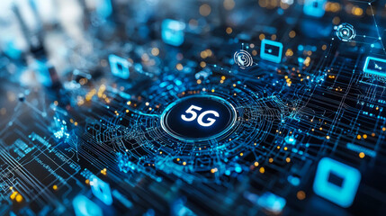 Poster - exploring advanced 5g technology and its impact on digital connectivity in urban environments