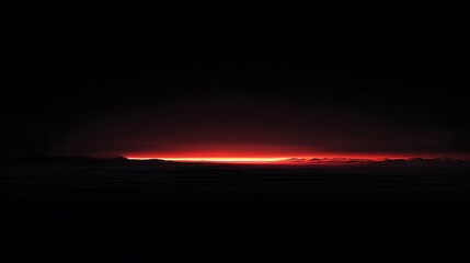 Poster - Vibrant light streak, dynamic burst of red and orange against a dark background, perfect for modern design themes and graphics.