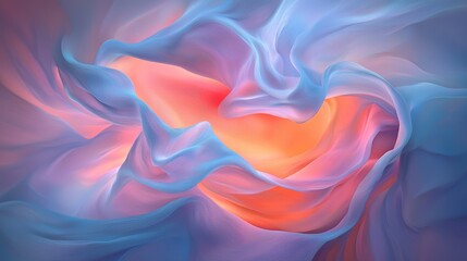 Poster - The background features an abstract blend of blue and purple hues, evoking a magical fantasy with the transformation of butterfly wings