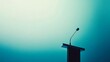 © Soulc - A global economist presenting a report on the impacts of money laundering at a conference. Featuring expertise and authority