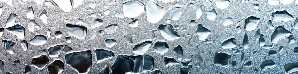 Poster - A light matte surface is complemented by a frosted transparent window and a panoramic illustration