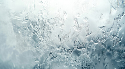 Poster - Frosted glass texture with soft blur effect creates a serene and elegant backdrop