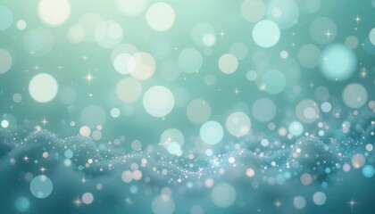 Poster - abstract background with bokeh