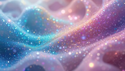 Poster - abstract blue background