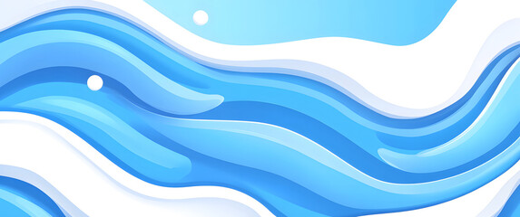 Poster - Abstract blue background design, graphic poster PPT background