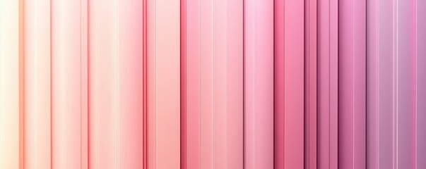 Poster - Soft gradient of pink shades creating a serene background effect.