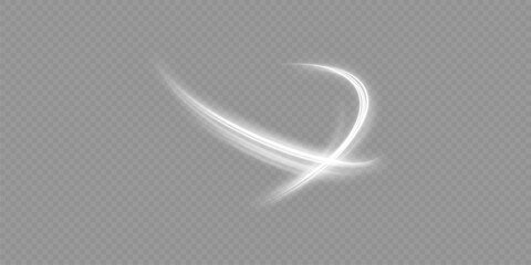 Poster - Magic spiral with sparkles.White light effect.Glitter particles with lines.Swirl effect.