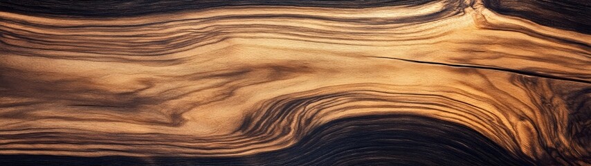 Poster - Detailed overlapping wood grain texture with natural waves geometric patterns and rustic weathered appearance  Suitable for backgrounds wallpapers surface designs furniture and interiorexterior decor