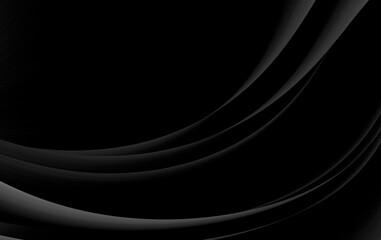Leinwandbilder - abstract black and silver are light gray with white the gradient is the surface with templates metal texture soft lines tech diagonal background black dark sleek clean modern.