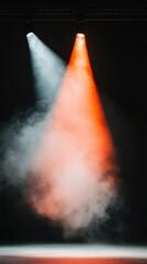Aufkleber - Dynamic Stage Lighting with Truss System in Modern Concert Venue - Highlighting High-End Event Design and Architectural Lighting for Visual Spectacle and Audience Engagement