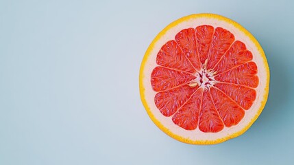Poster - A cut grapefruit