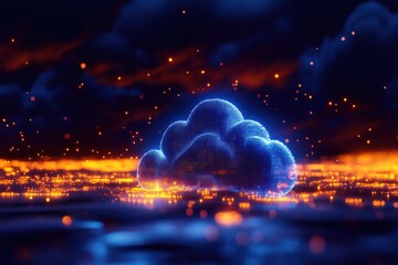 Poster - Futuristic Cloud Interface with Dynamic Security and Firewall Features in Virtual Reality
