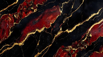 Leinwandbilder - Vibrant Marble Texture Abstract Background with Golden Accents and Grungy Cracked Finish   Stunning Design for Modern Decor Luxury Branding or Contemporary Graphic Design